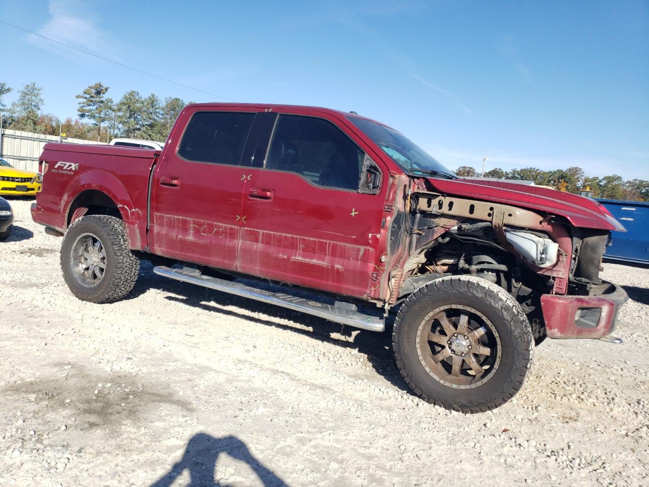 2015 Ford F-150 VIN 1FTEW1EF6FFA61852 Copart auction photo, front end / minor dent/scratches damage thumbnail 4
