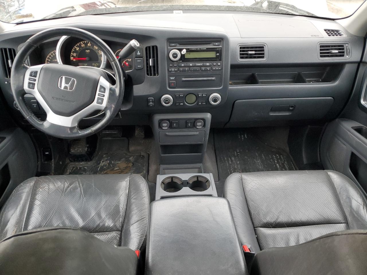 2007 Honda Ridgeline VIN 2HJYK16507H525387 Copart auction photo, front end damage thumbnail 8