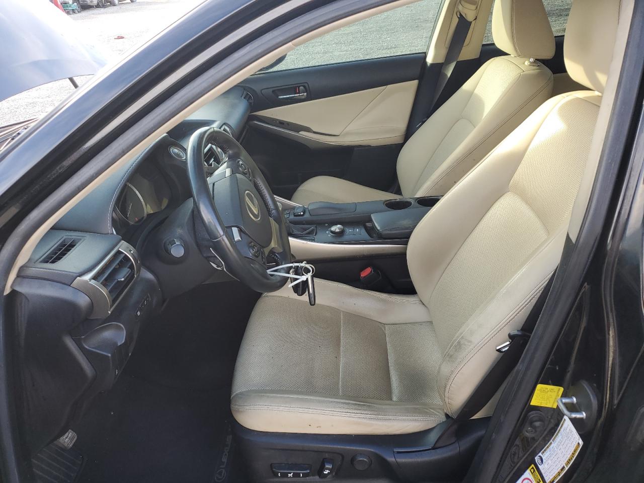 2015 Lexus IS VIN JTHCE1D27F5005674 Copart auction photo, mechanical damage thumbnail 7