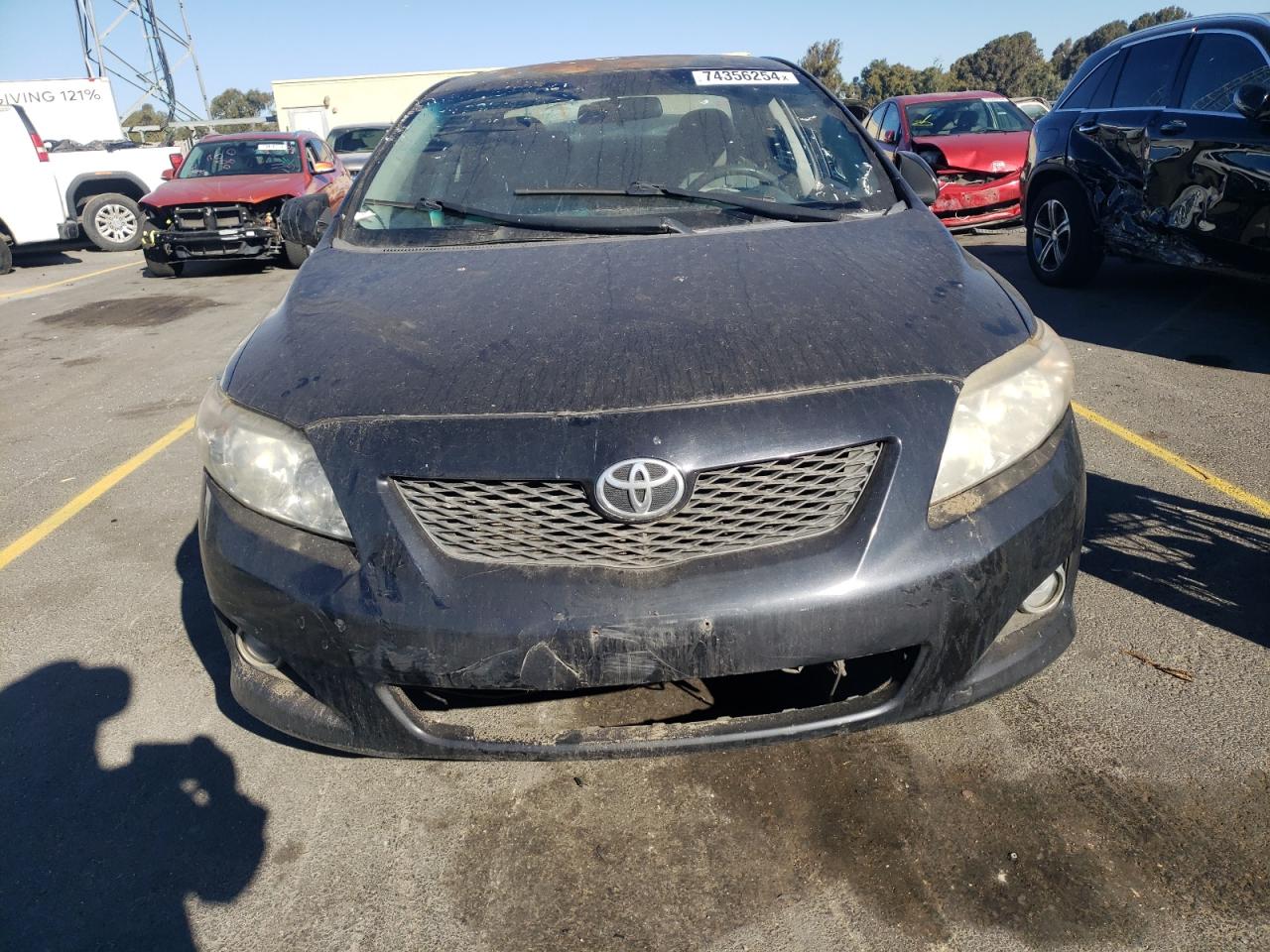 2010 Toyota Corolla VIN 1NXBU4EE9AZ273579 Copart auction photo, mechanical damage thumbnail 5