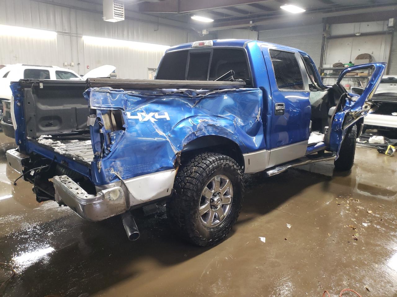 2013 Ford F-150 VIN 1FTFW1EFXDKE09595 Copart auction photo, all over / top/roof damage thumbnail 3