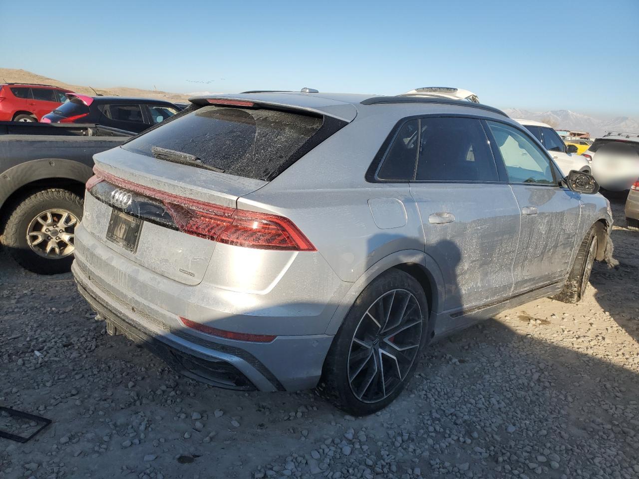 2019 Audi Q8 VIN WA1FVAF15KD019070 Copart auction photo, front end damage thumbnail 3