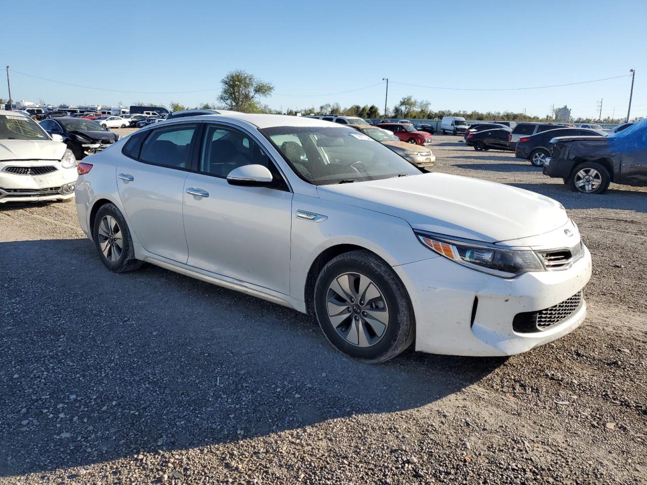 2017 KIA Optima VIN KNAGT4LE0H5009023 Copart auction photo, front end damage thumbnail 4
