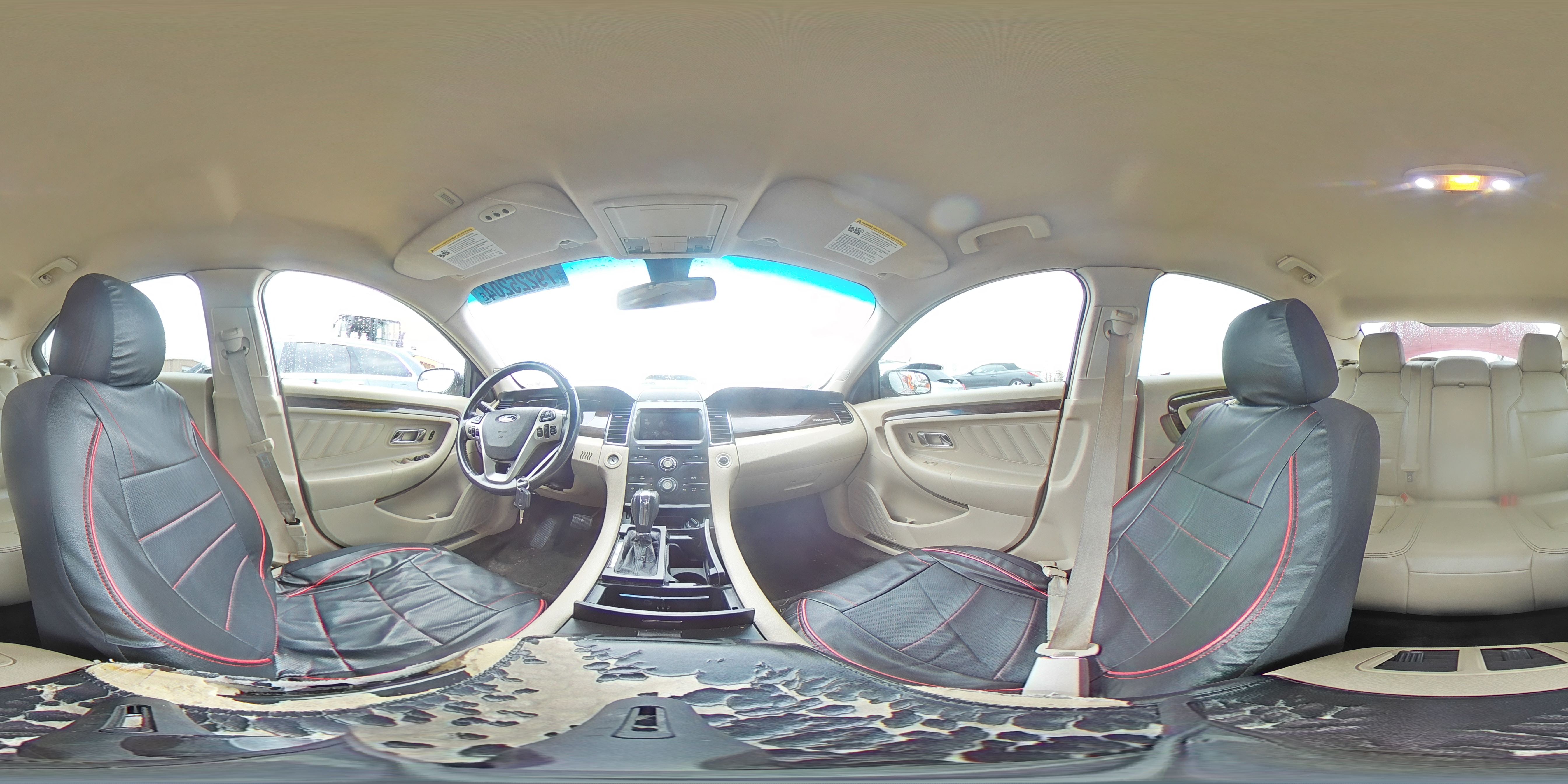 2013 Ford Taurus VIN 1FAHP2F87DG103667 Copart auction photo, front end damage thumbnail 12
