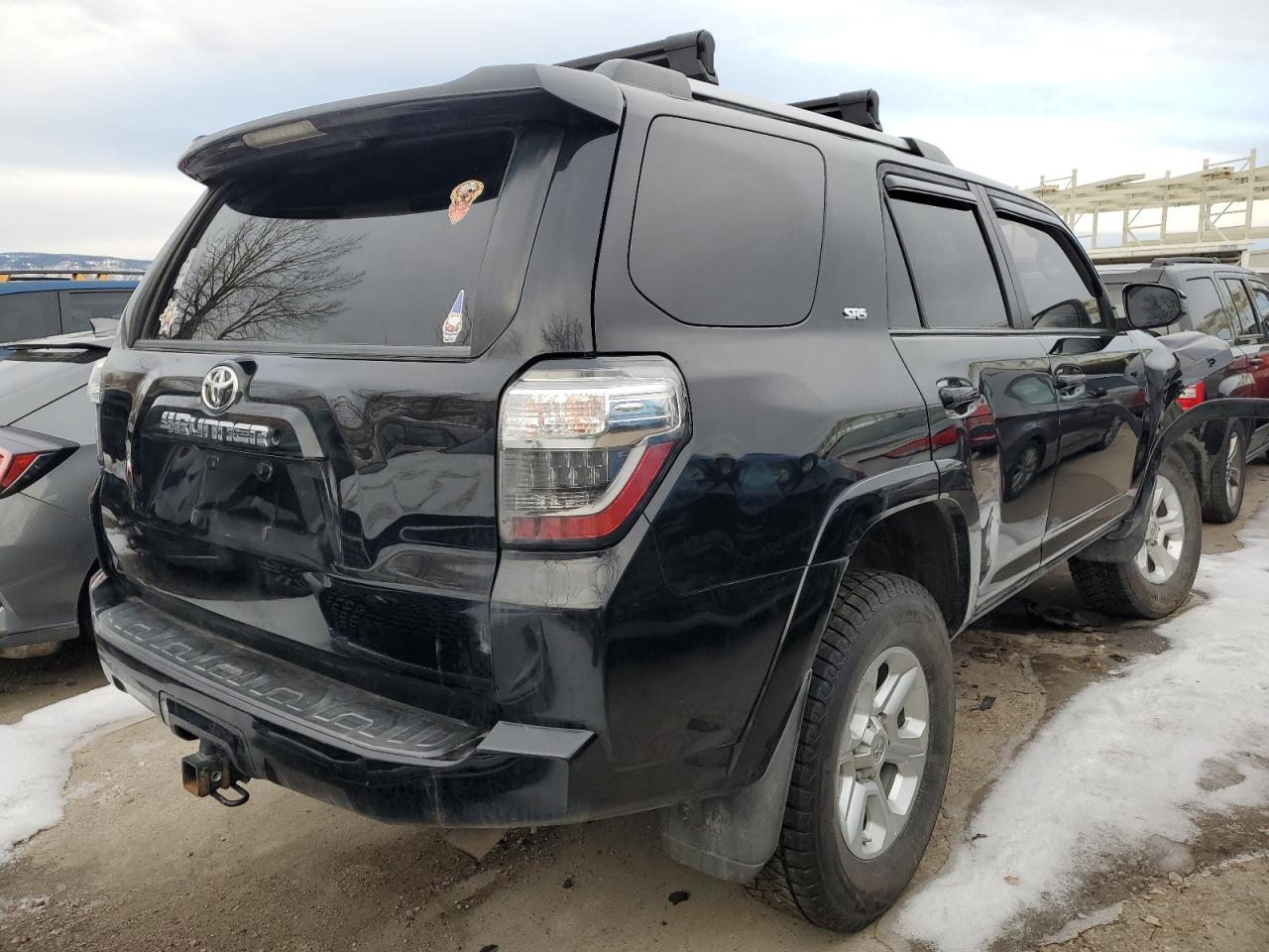 2020 Toyota 4Runner VIN JTEBU5JR5L5761603 Copart auction photo, front end damage thumbnail 3