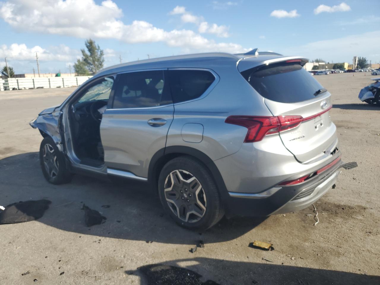 2023 Hyundai Santa Fe VIN 5NMS44AL3PH486987 Copart auction photo, all over damage thumbnail 2