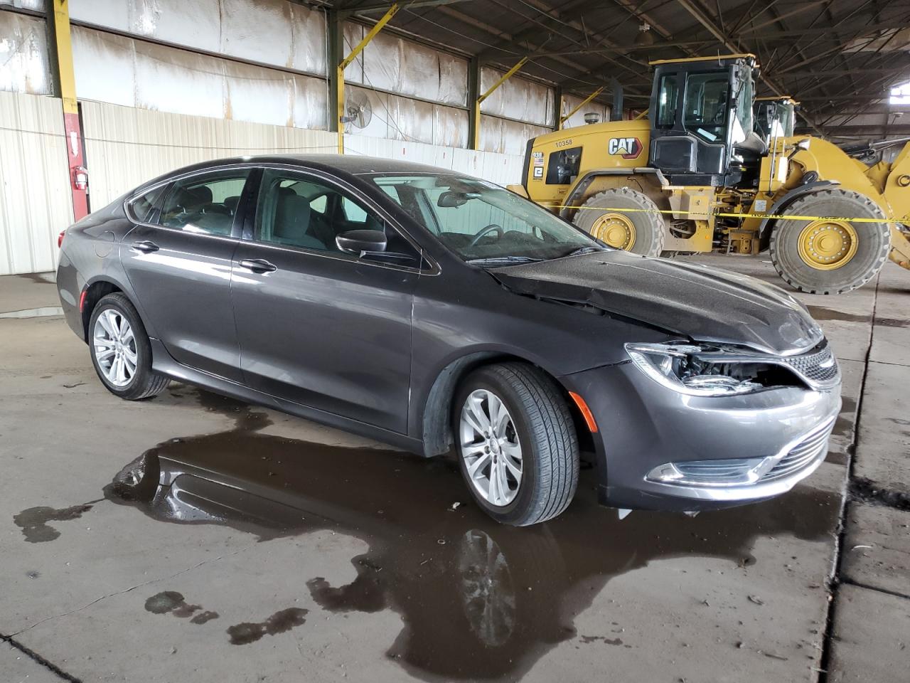 2015 Chrysler 200 VIN 1C3CCCAB5FN656152 Copart auction photo, front end damage thumbnail 4