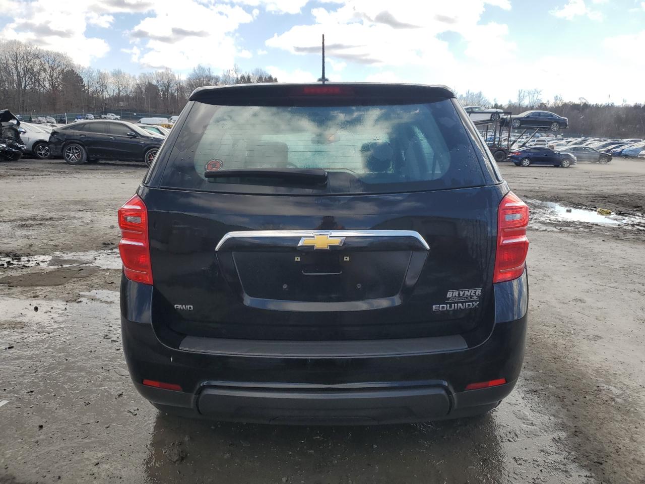2016 Chevrolet Equinox VIN 2GNFLEEK7G6131072 Copart auction photo, front end / side damage thumbnail 6