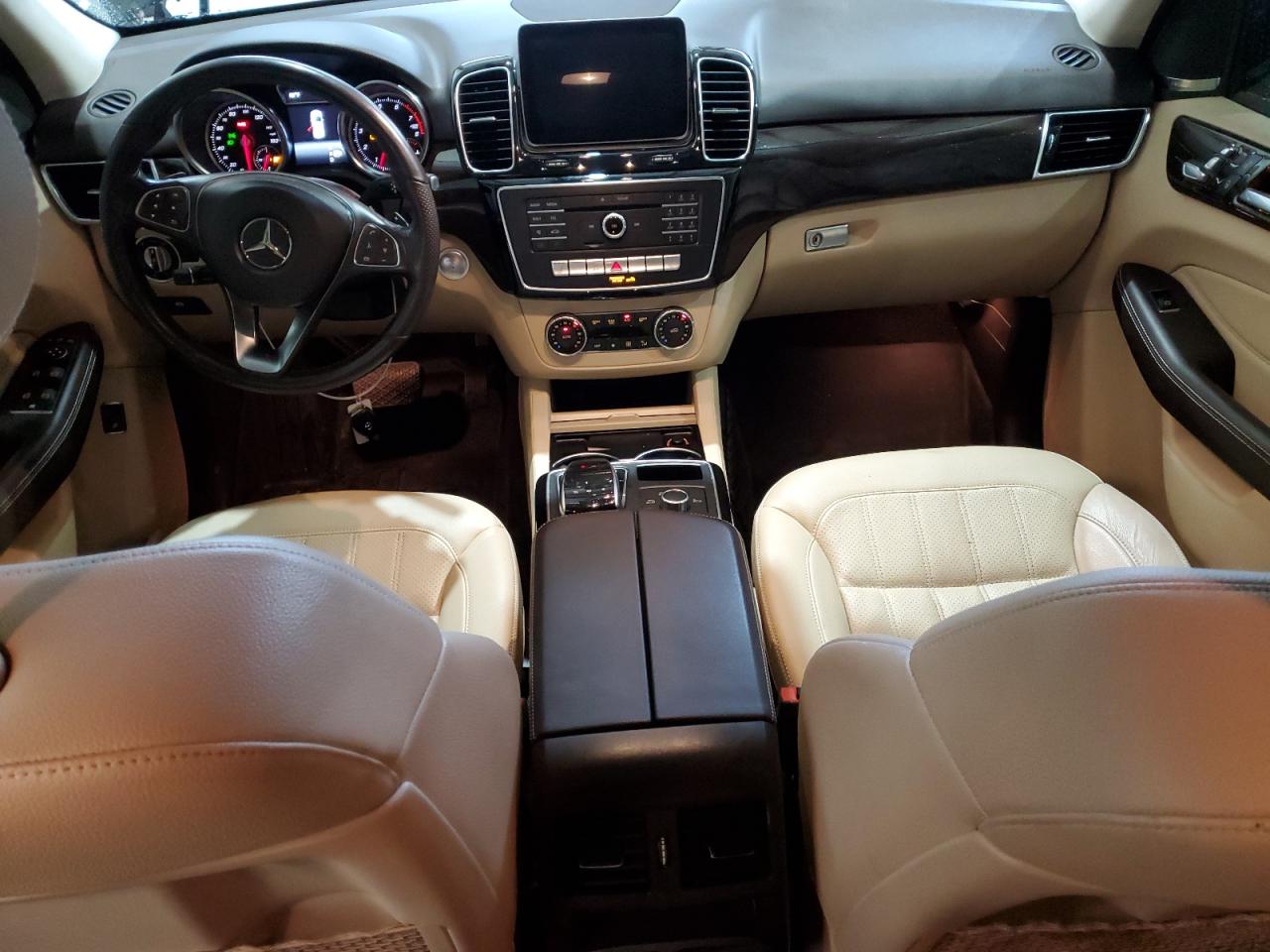 2017 Mercedes-Benz GLE VIN 4JGDA5JB4HA857192 Copart auction photo, front end / side damage thumbnail 8