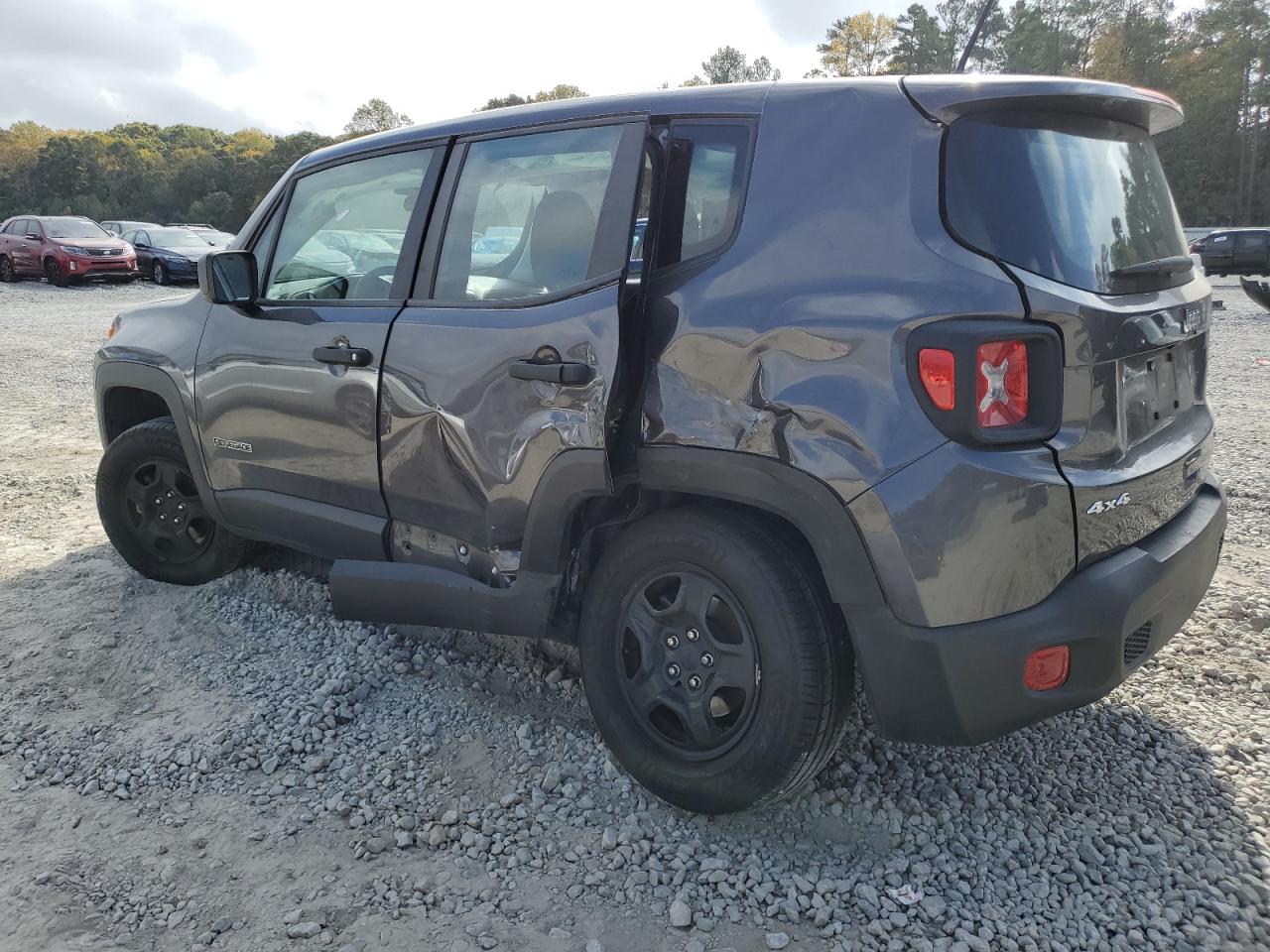 2019 Jeep Renegade VIN ZACNJBABXKPJ98322 Copart auction photo, side damage thumbnail 2
