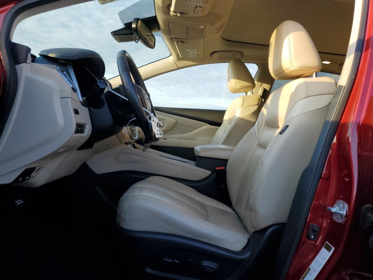 2020 Nissan Murano VIN 5N1AZ2CS5LN114582 Copart auction photo, front end / side damage thumbnail 7