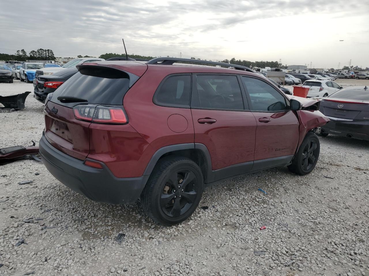 2020 Jeep Grand Cherokee VIN 1C4PJLLB0LD528189 Copart auction photo, front end damage thumbnail 3