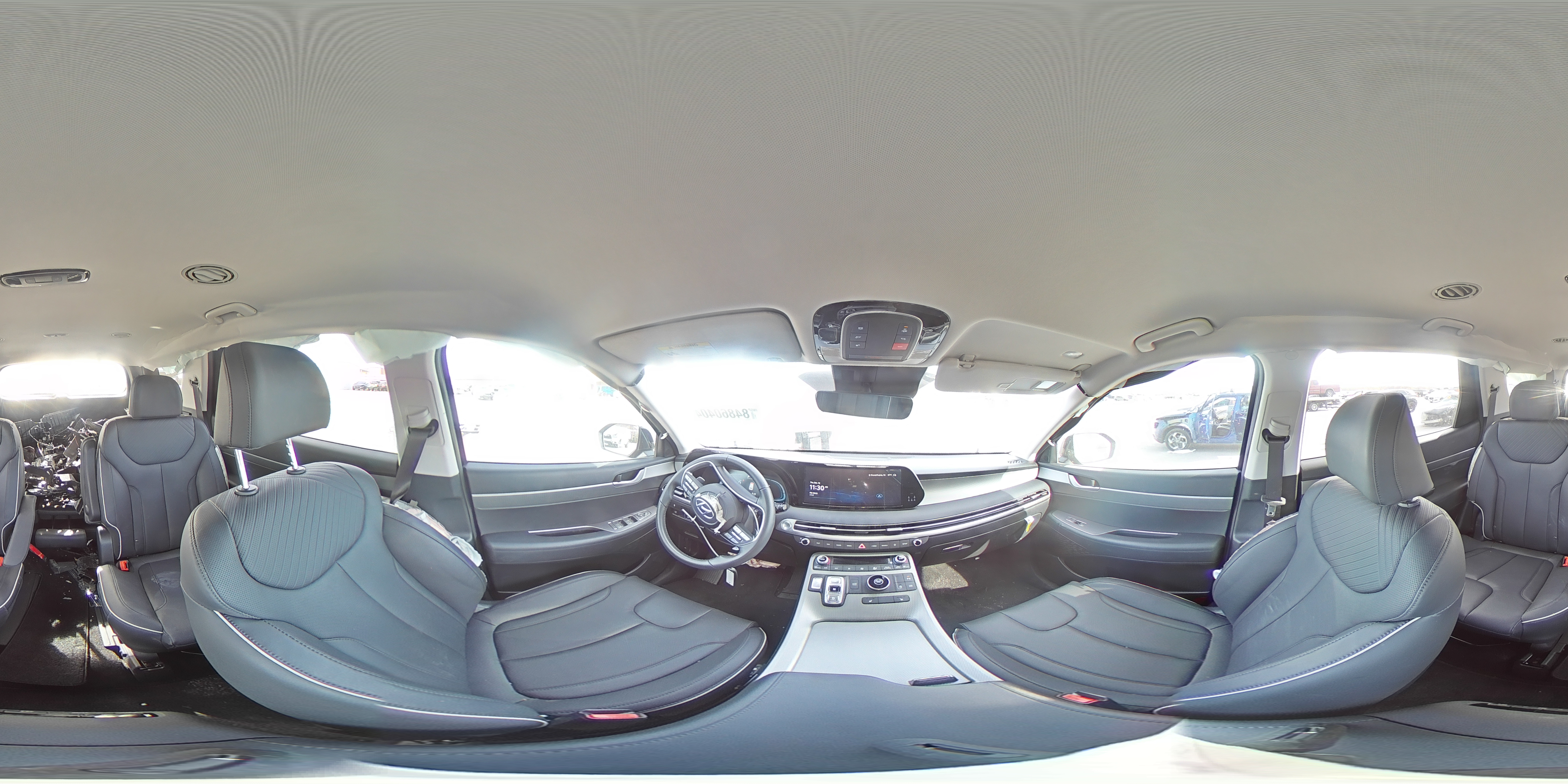 2024 Hyundai Palisade VIN KM8R24GE2RU780076 Copart auction photo, all over damage thumbnail 13