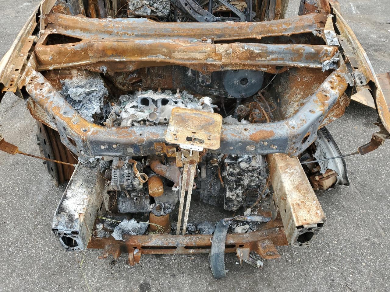 2009 GMC Acadia VIN 1GKER23D89J157633 Copart auction photo, burn damage thumbnail 12