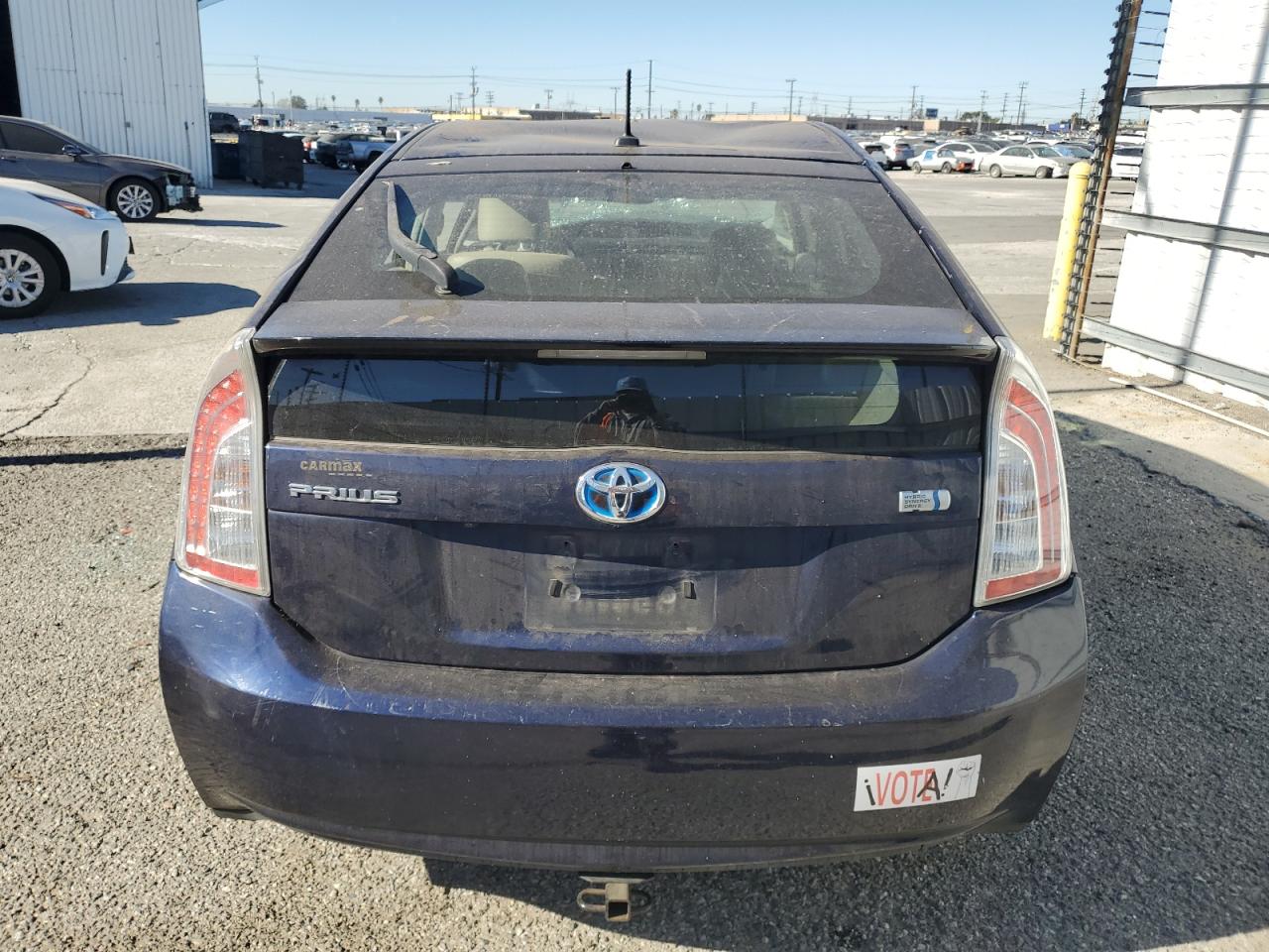 2015 Toyota Prius VIN JTDKN3DU0F1960723 Copart auction photo, all over damage thumbnail 6