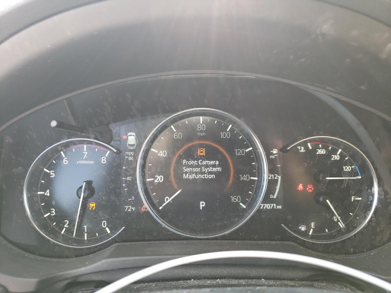 2020 Mazda CX-5 VIN JM3KFBDMXL0863643 Copart auction photo, side / hail damage thumbnail 9