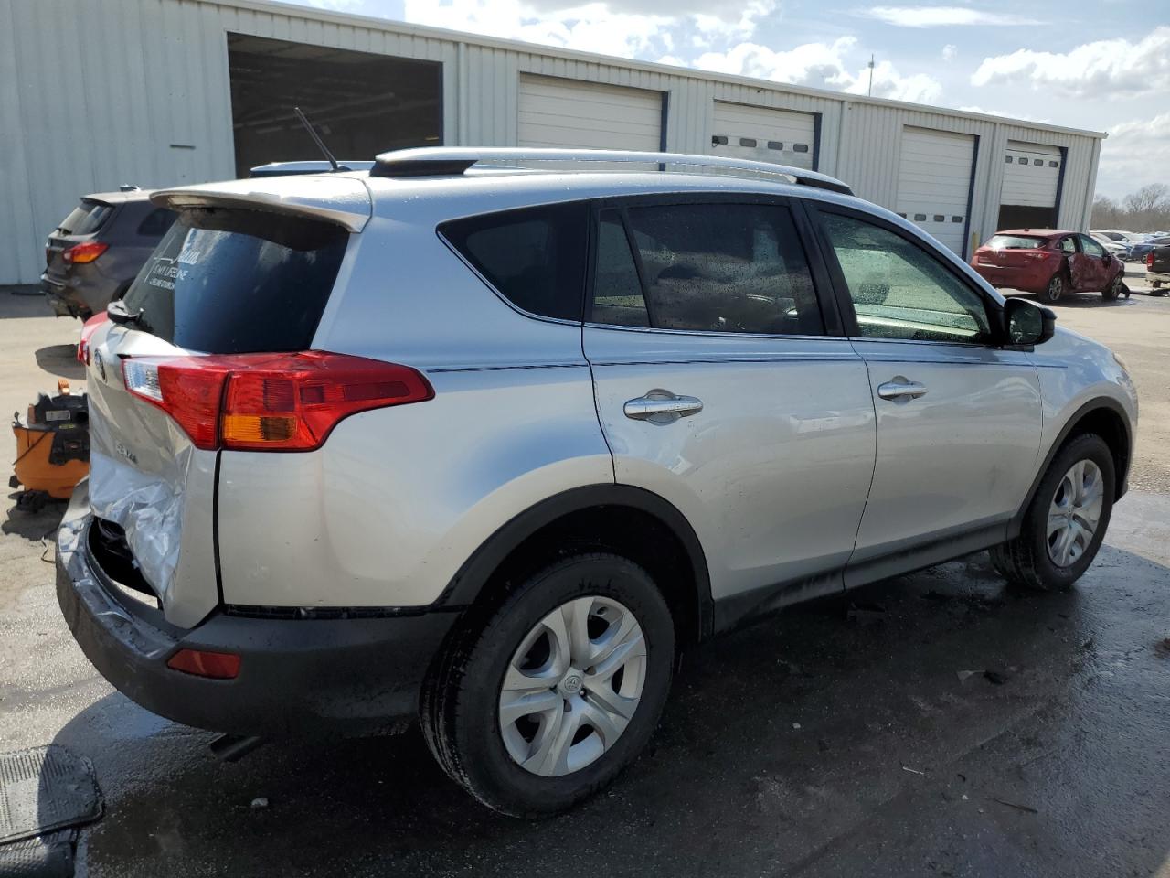 2015 Toyota RAV 4 VIN JTMZFREV2FD055100 Copart auction photo, rear end damage thumbnail 3