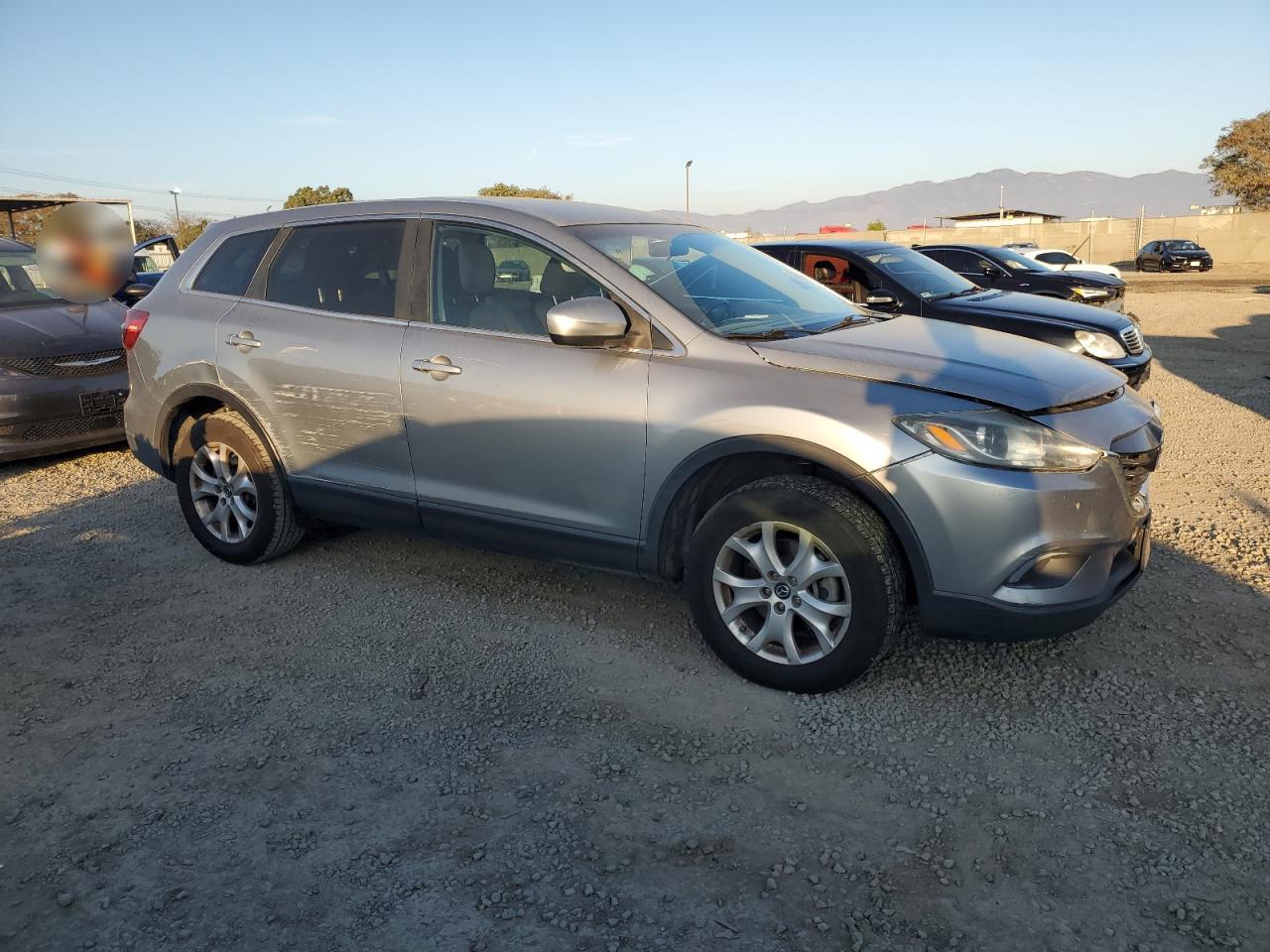 2013 Mazda CX-9 VIN JM3TB2BV2D0421386 Copart auction photo, front end damage thumbnail 4