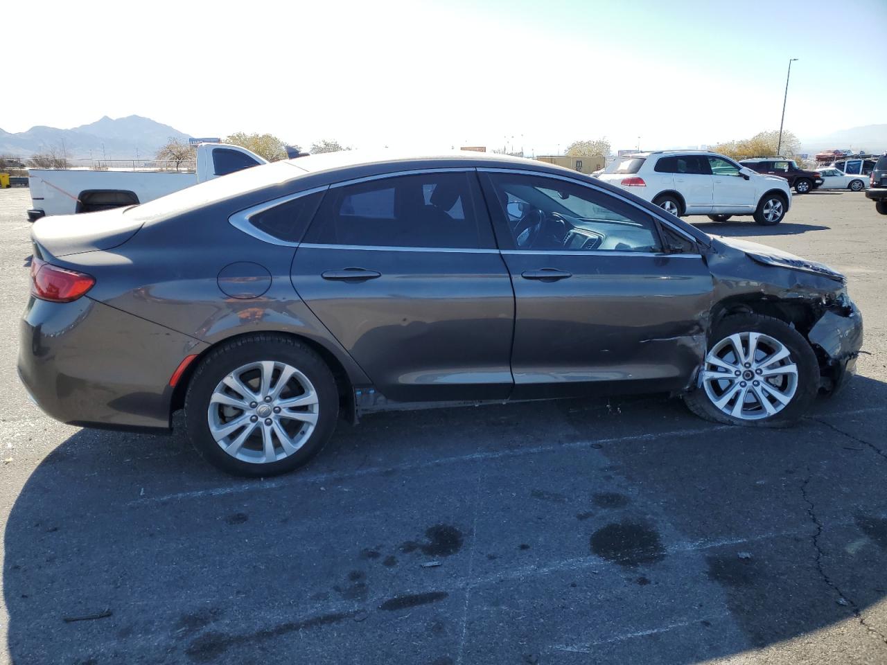 2015 Chrysler 200 VIN 1C3CCCABXFN700436 Copart auction photo, all over damage thumbnail 3