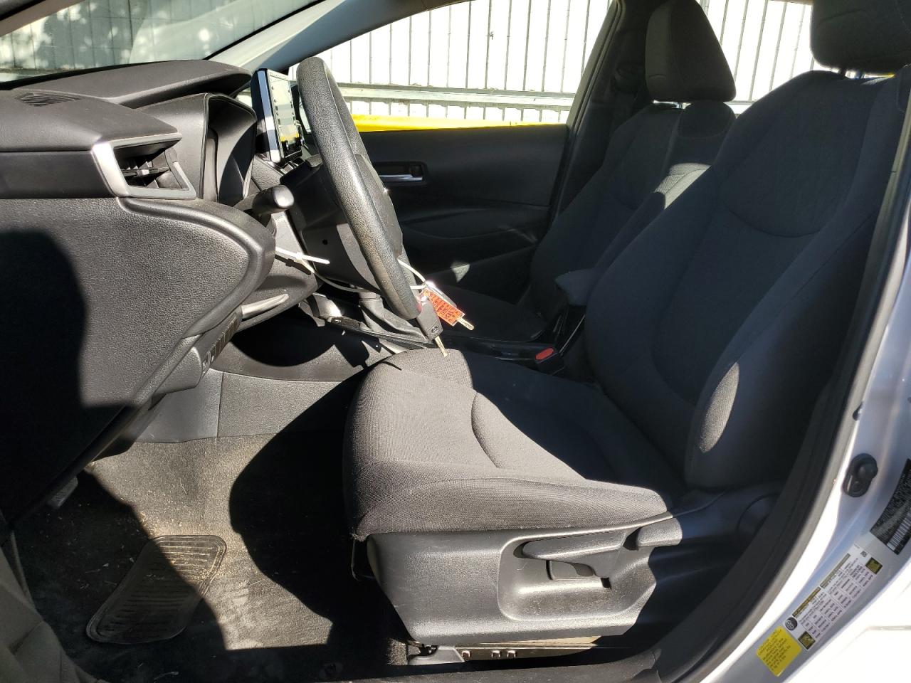 2021 Toyota Corolla VIN 5YFEPMAEXMP223824 Copart auction photo, front end / side damage thumbnail 7