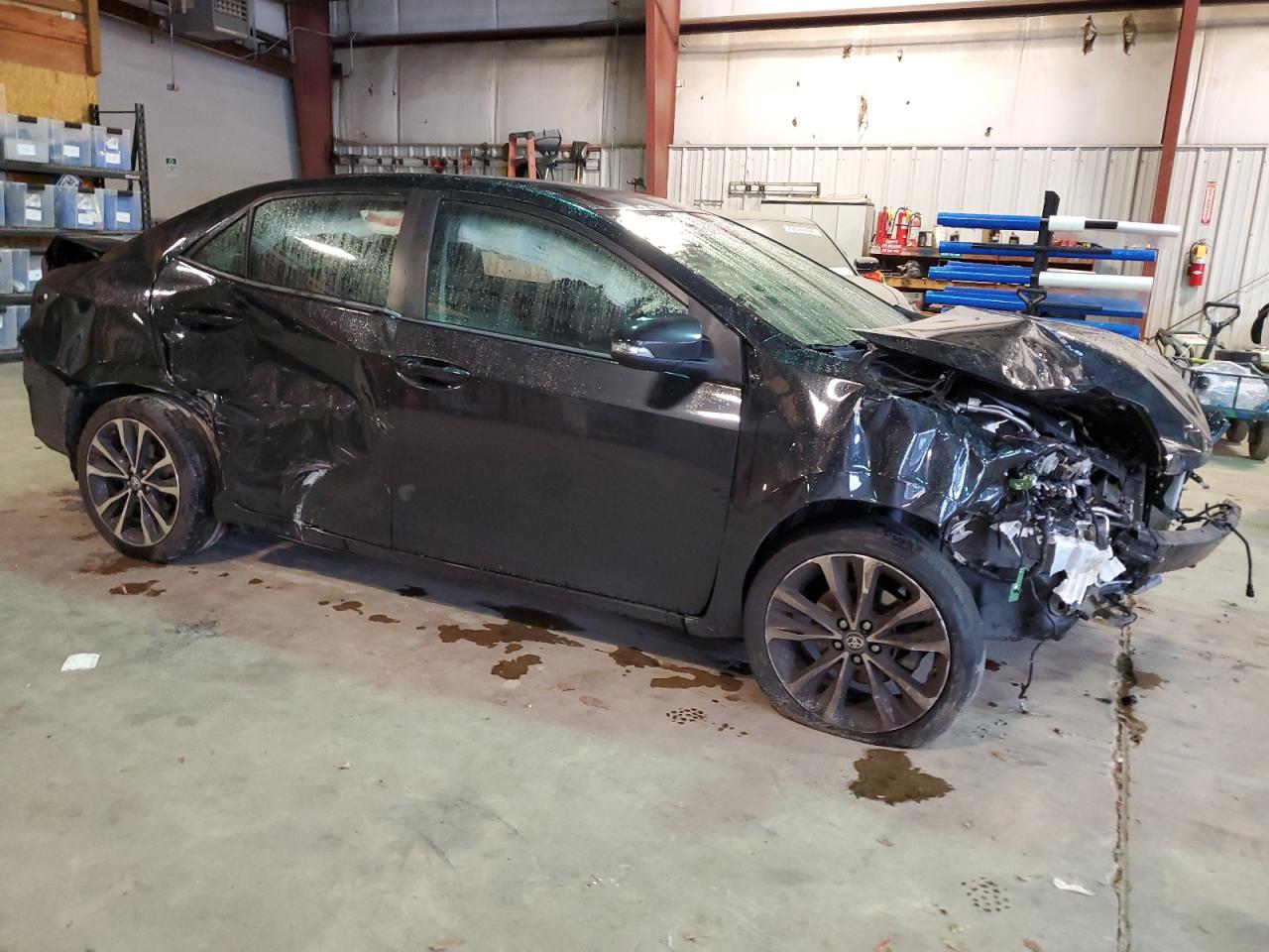 2019 Toyota Corolla VIN 5YFBURHE5KP878193 Copart auction photo, all over damage thumbnail 4