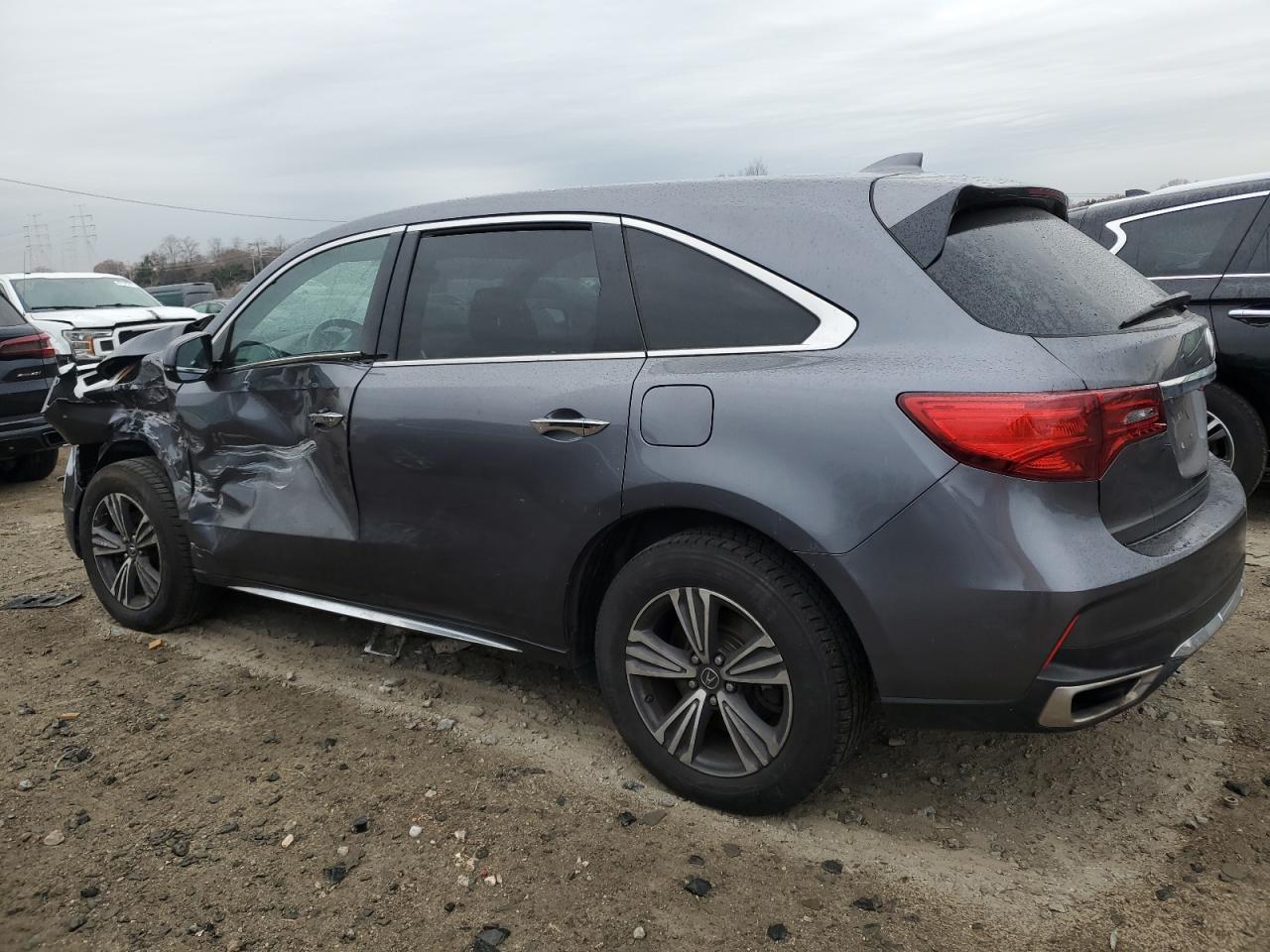 2017 Acura MDX VIN 5FRYD4H39HB007988 Copart auction photo, front end / side damage thumbnail 2