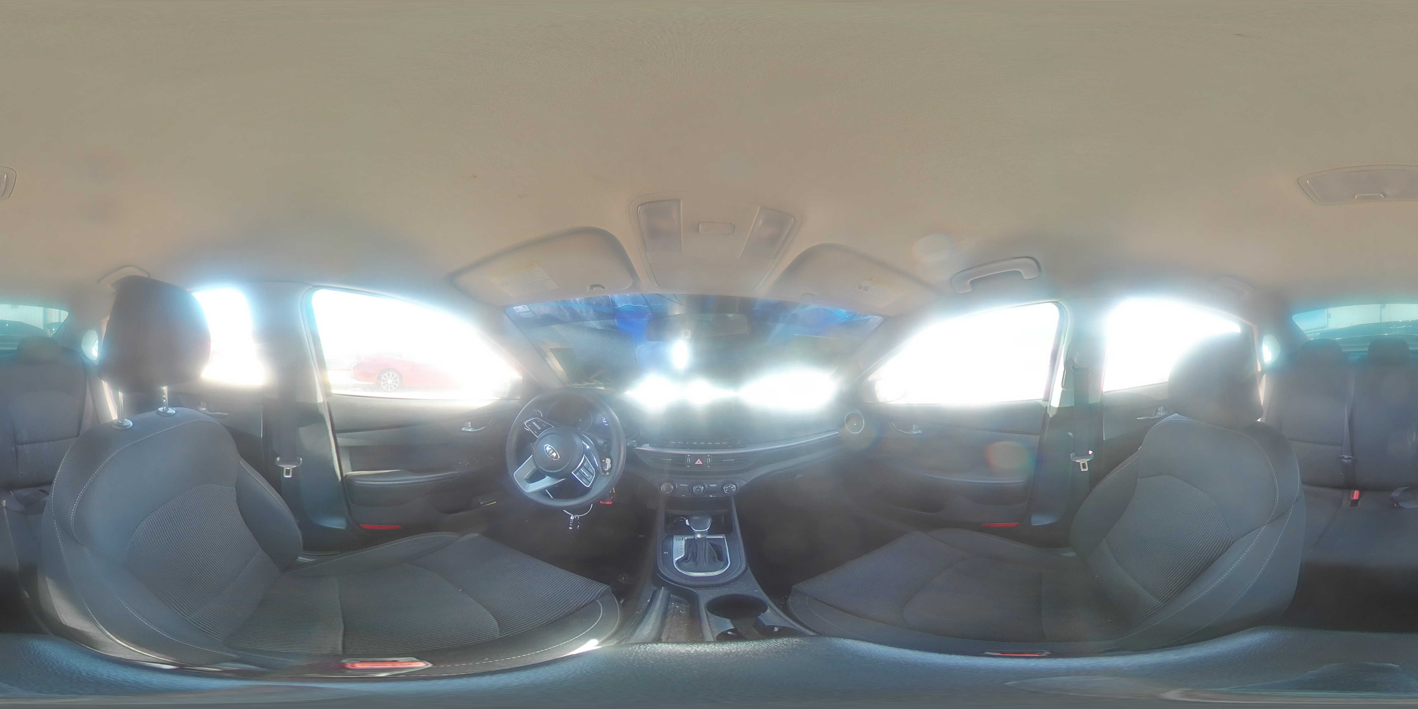 2020 KIA Forte VIN 3KPF24AD2LE145257 Copart auction photo, rear end / front end damage thumbnail 14