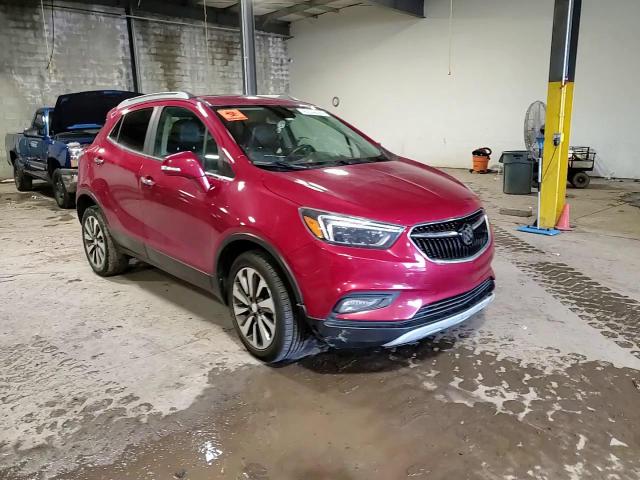 2018 Buick Encore VIN KL4CJCSB5JB608056 Copart auction photo, side / rear end damage thumbnail 14