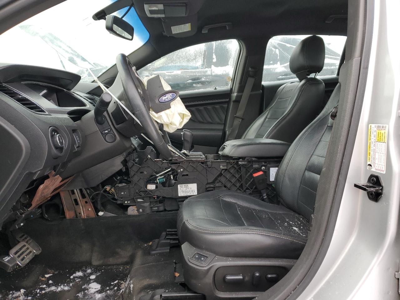 2016 Ford Taurus VIN 1FAHP2KT4GG135667 Copart auction photo, undercarriage damage thumbnail 7