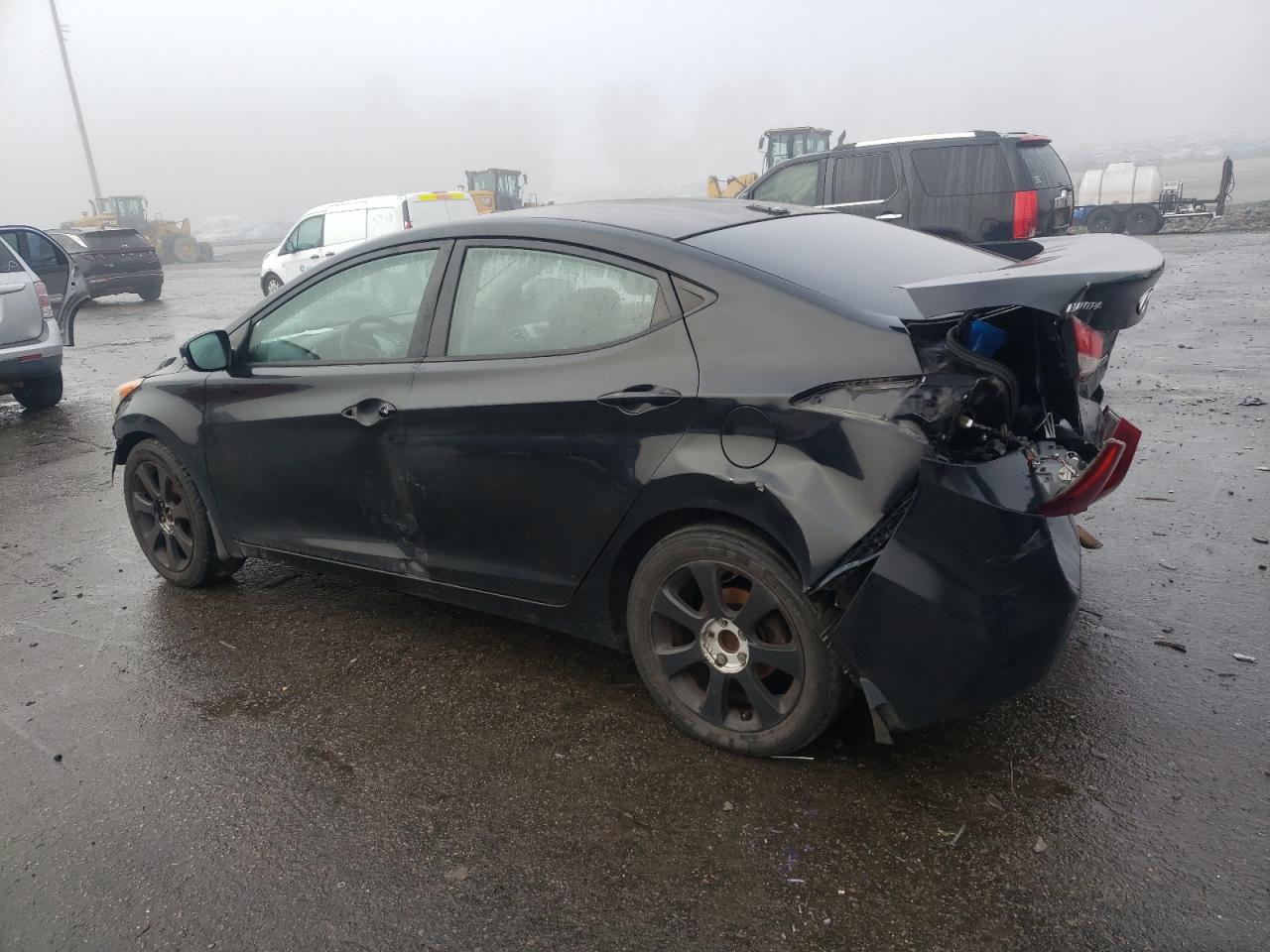 2013 Hyundai Elantra VIN KMHDH4AE5DU600213 Copart auction photo, all over damage thumbnail 2