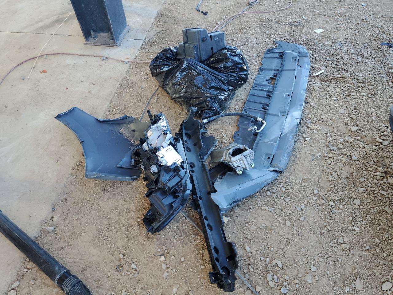 2022 Honda Civic VIN 2HGFE2F50NH598475 Copart auction photo, front end / side damage thumbnail 14