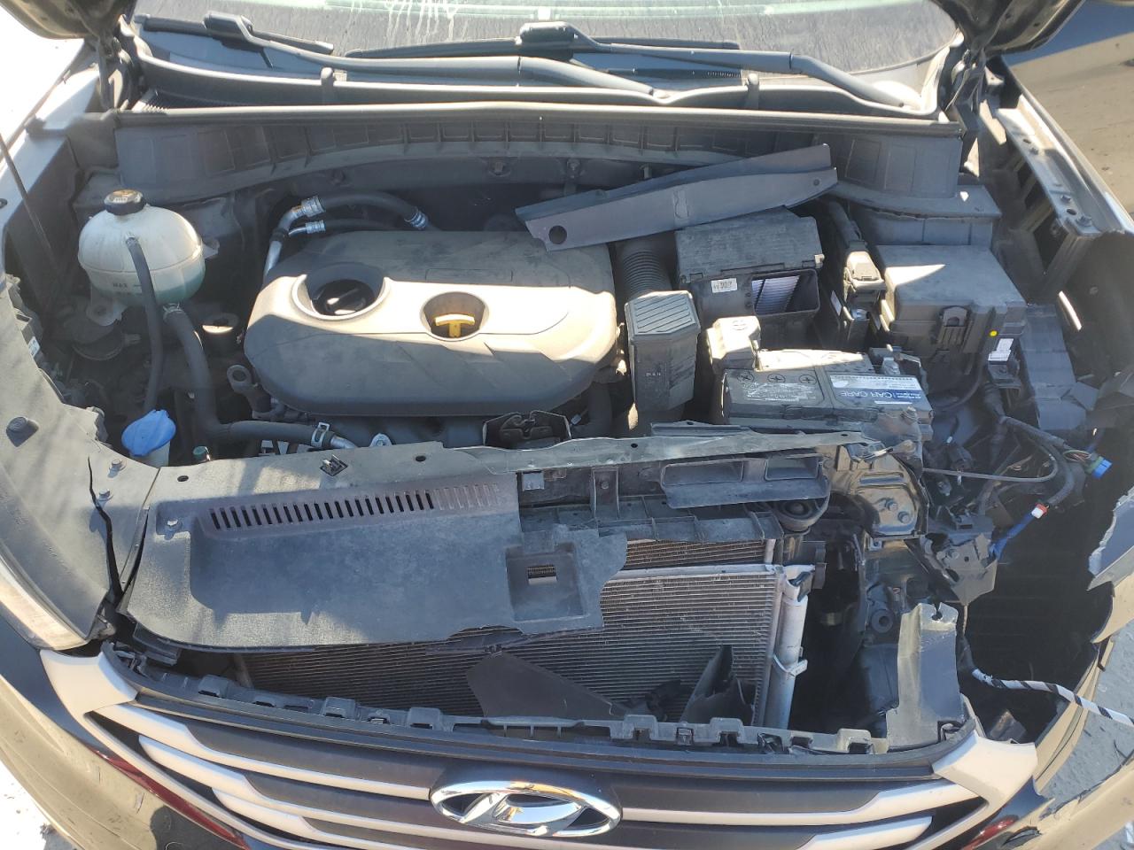2017 Hyundai Tucson VIN KM8J33A4XHU469112 Copart auction photo, front end / minor dent/scratches damage thumbnail 12