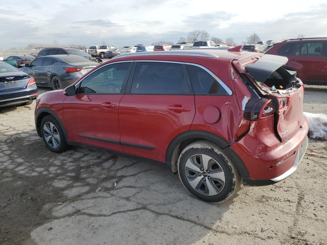 2017 KIA Niro VIN KNDCC3LC4H5089890 Copart auction photo, rear end / minor dent/scratches damage thumbnail 2