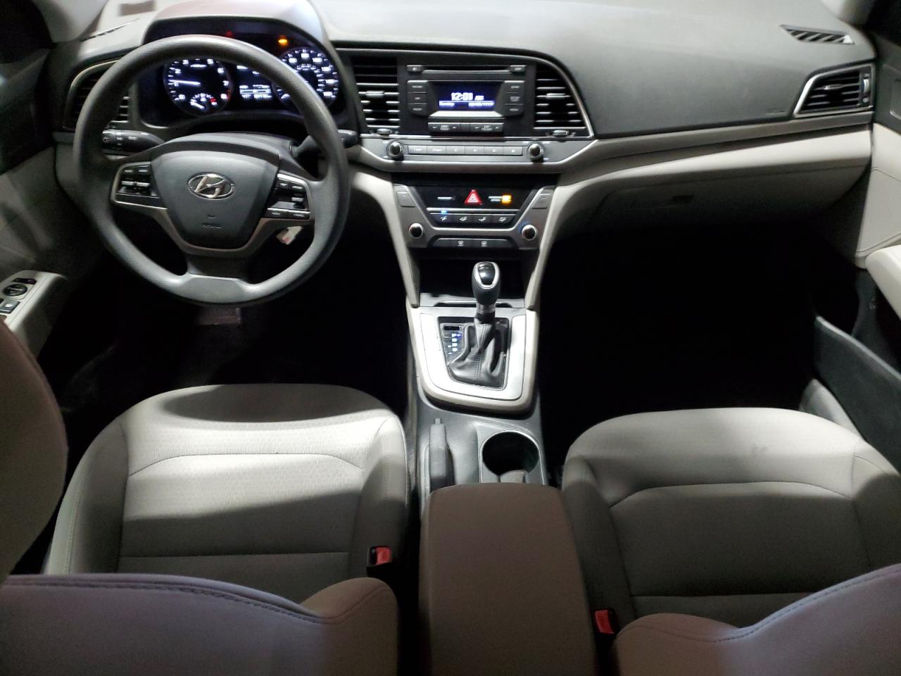 2017 Hyundai Elantra VIN 5NPD74LF2HH191956 Copart auction photo, vandalism damage thumbnail 8