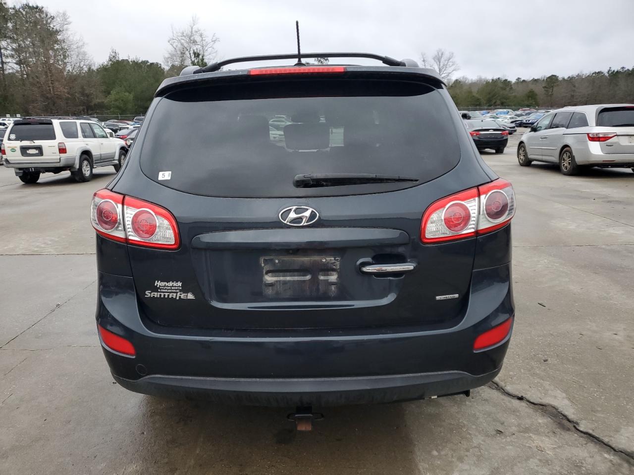 2012 Hyundai Santa Fe VIN 5XYZK4AG7CG161724 Copart auction photo, front end damage thumbnail 6