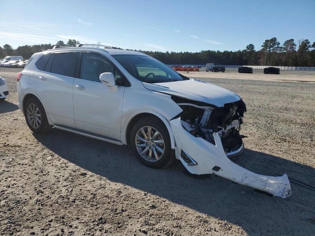 2019 Buick Envision VIN LRBFXCSA7KD026392 Copart auction photo, front end damage thumbnail 4