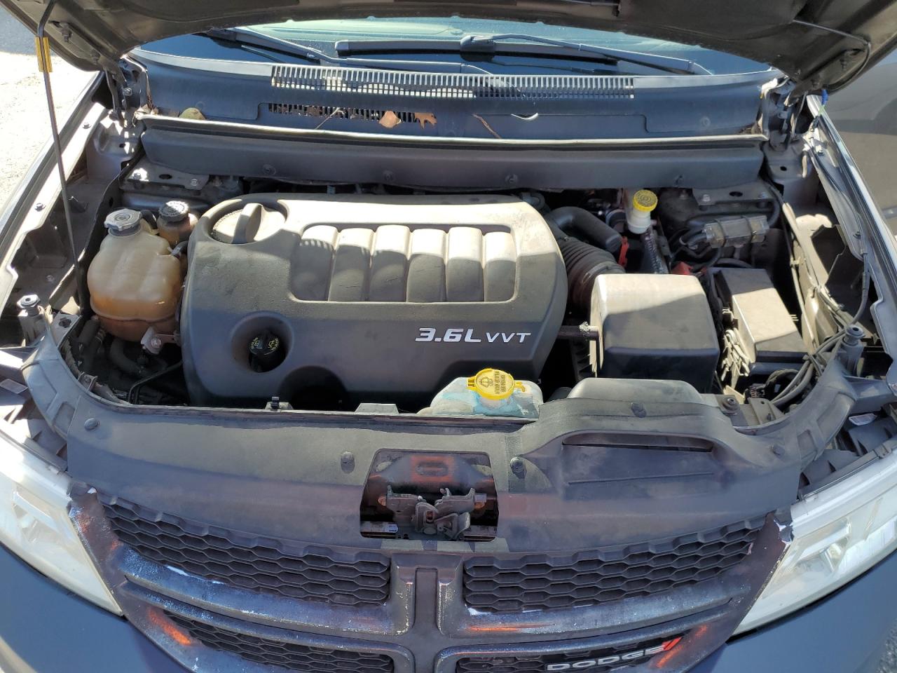 2015 Dodge Journey VIN 3C4PDDBG8FT618733 Copart auction photo, rear end damage thumbnail 12