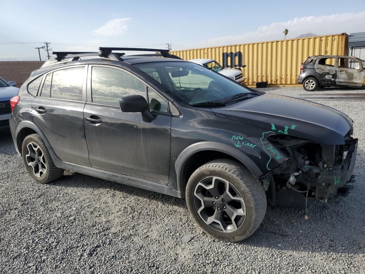 2015 Subaru XV VIN JF2GPAAC9FG301067 Copart auction photo, front end damage thumbnail 4