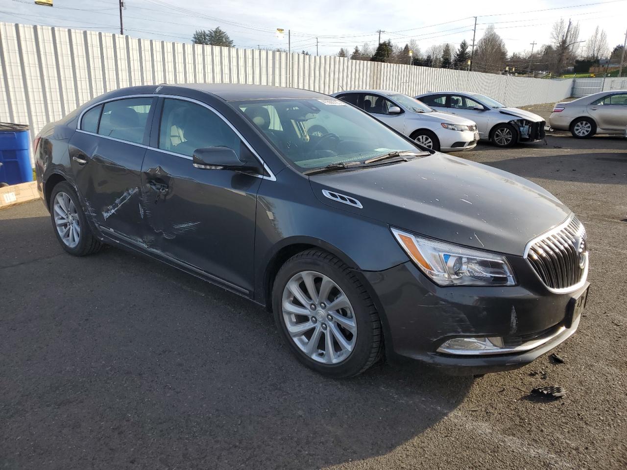 2016 Buick LaCrosse VIN 1G4GB5G33GF268596 Copart auction photo, side damage thumbnail 4