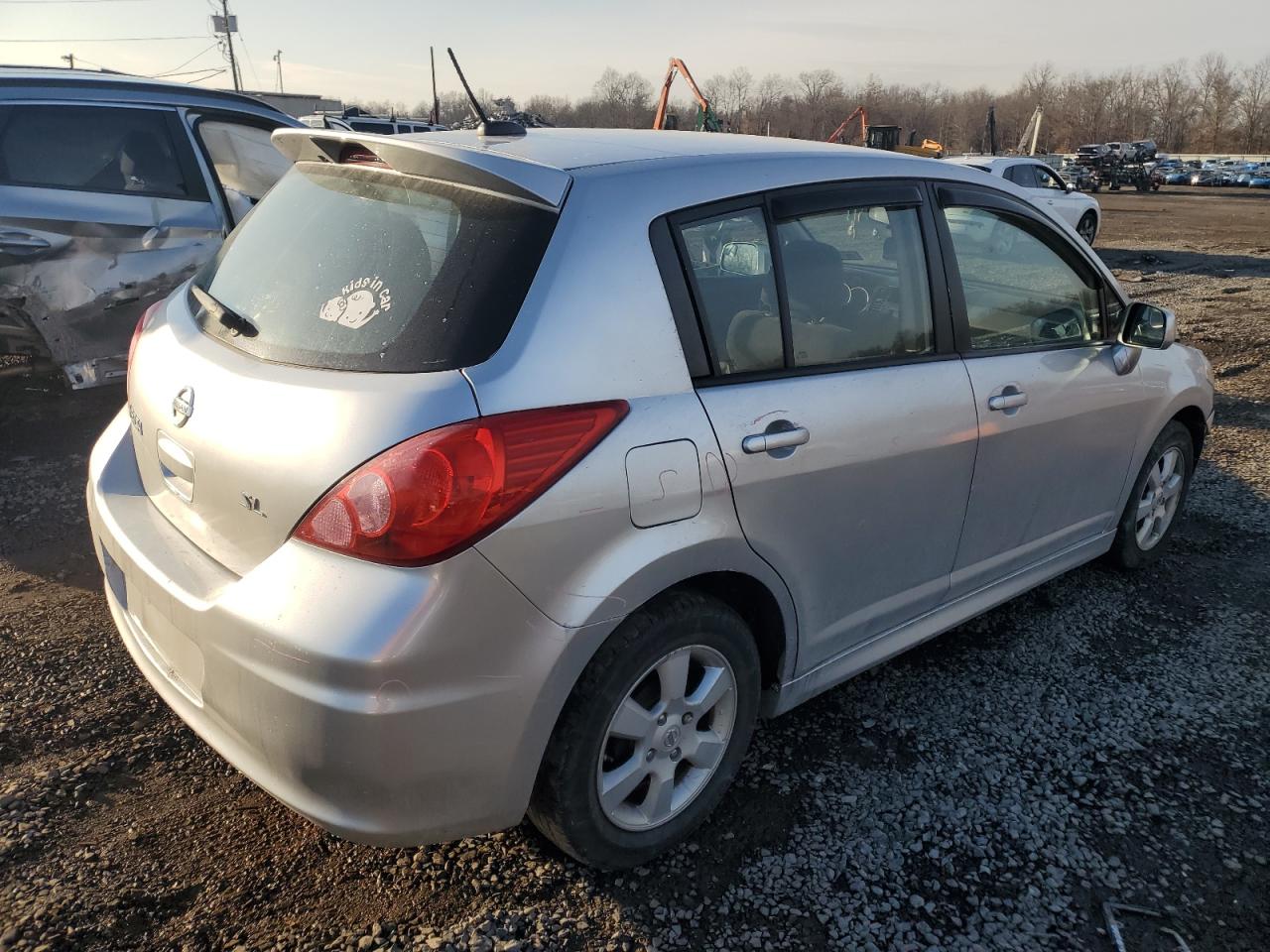 2011 Nissan Versa VIN 3N1BC1CP6BL373857 Copart auction photo, front end damage thumbnail 3