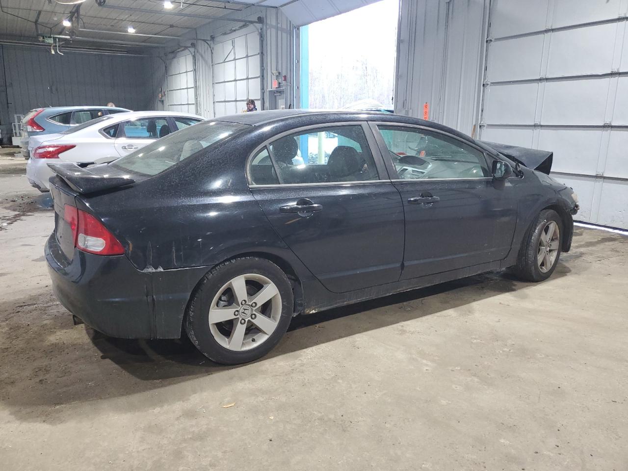 2007 Honda Civic VIN 1HGFA16817L010847 Copart auction photo, front end damage thumbnail 3