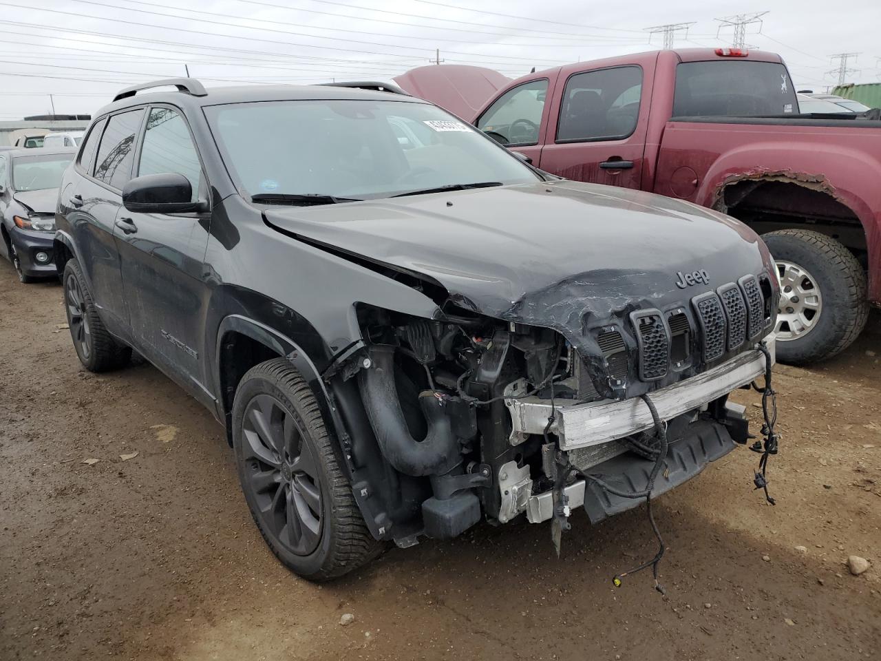 2019 Jeep Grand Cherokee VIN 1C4PJMDX8KD354046 Copart auction photo, front end damage thumbnail 4