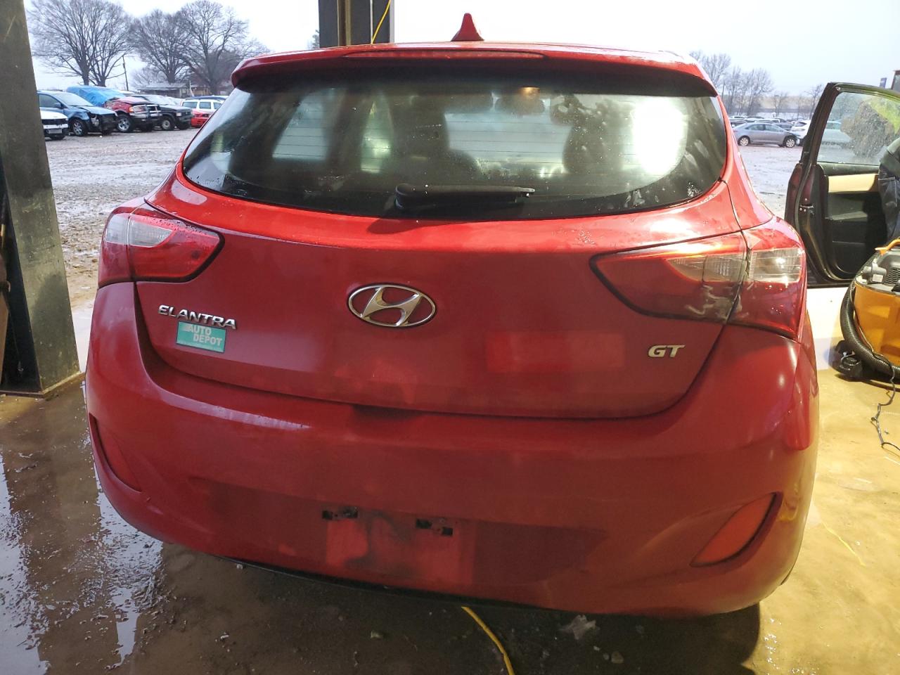 2013 Hyundai Elantra VIN KMHD35LE0DU082609 Copart auction photo, front end damage thumbnail 6