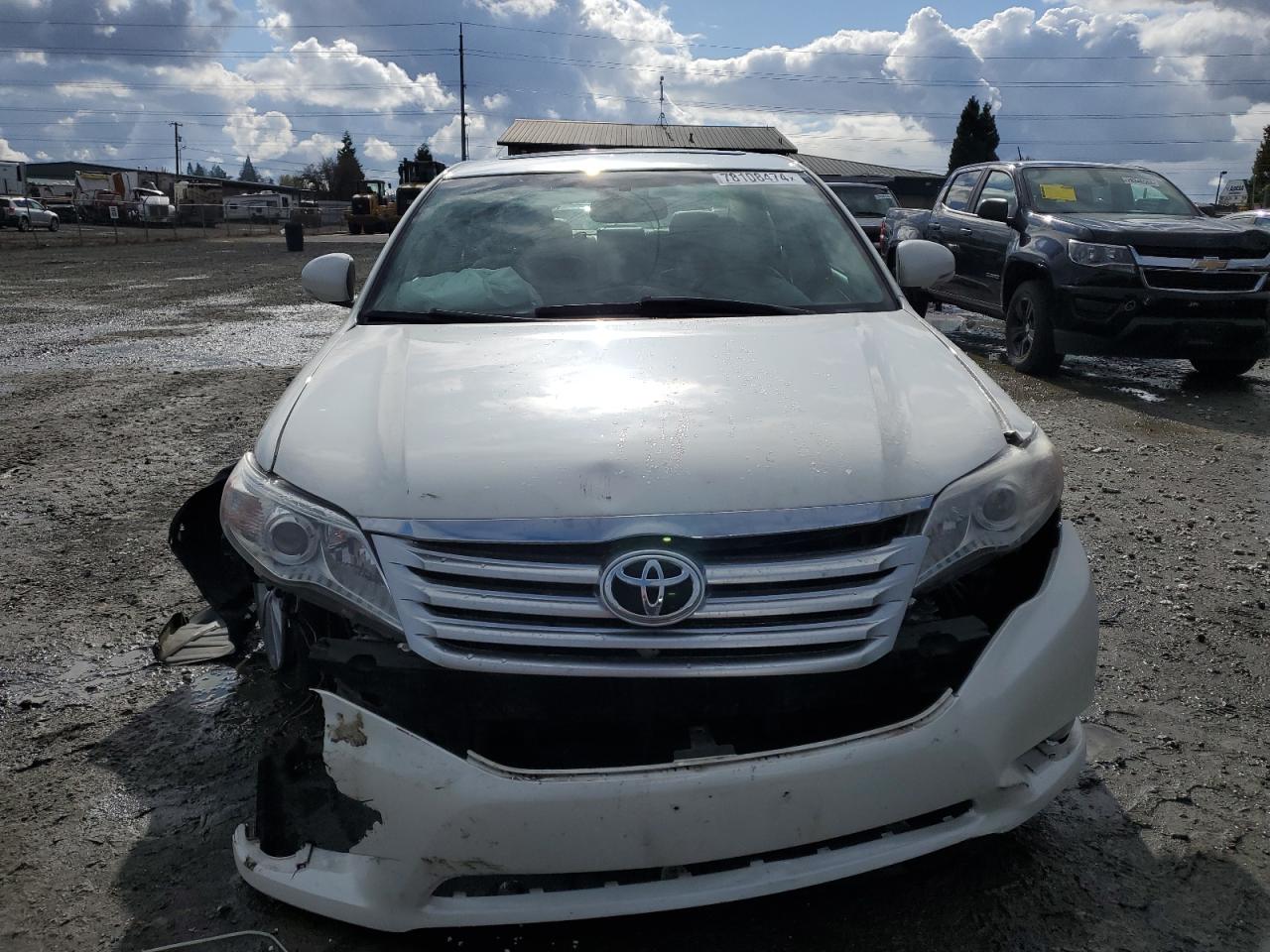 2011 Toyota Avalon VIN 4T1BK3DB7BU396435 Copart auction photo, front end damage thumbnail 5
