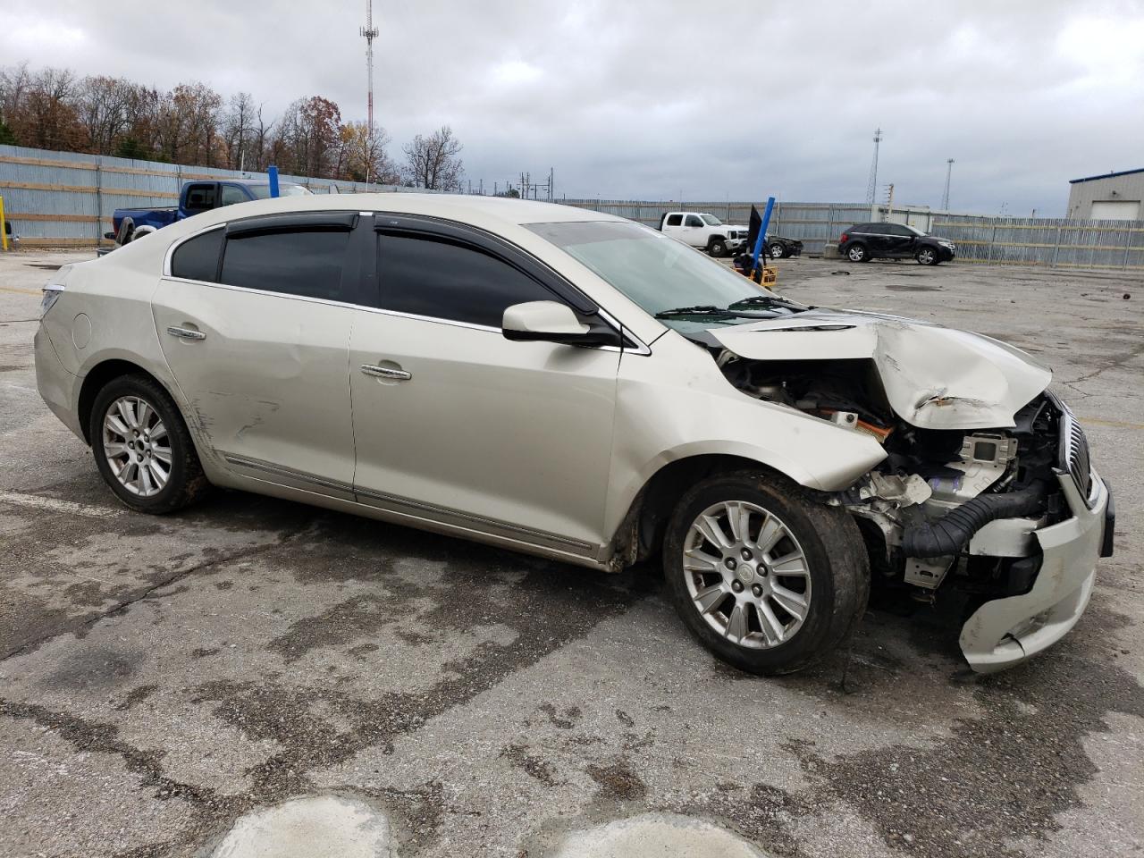 2013 Buick LaCrosse VIN 1G4GA5E35DF331814 Copart auction photo, front end damage thumbnail 4