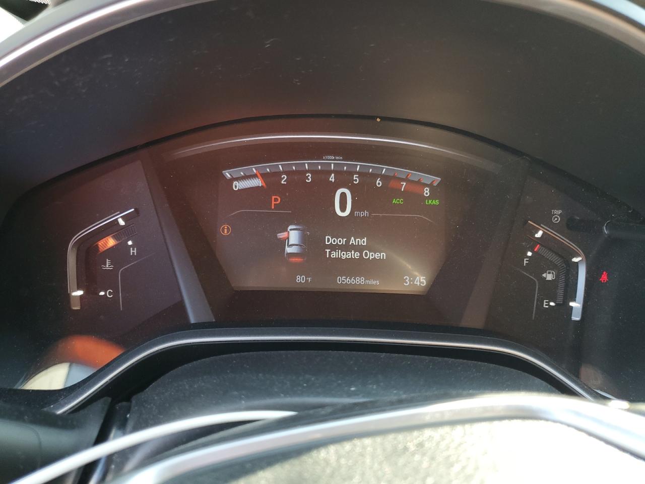 2019 Honda CR-V VIN 2HKRW1H80KH504673 Copart auction photo, rear end / minor dent/scratches damage thumbnail 9