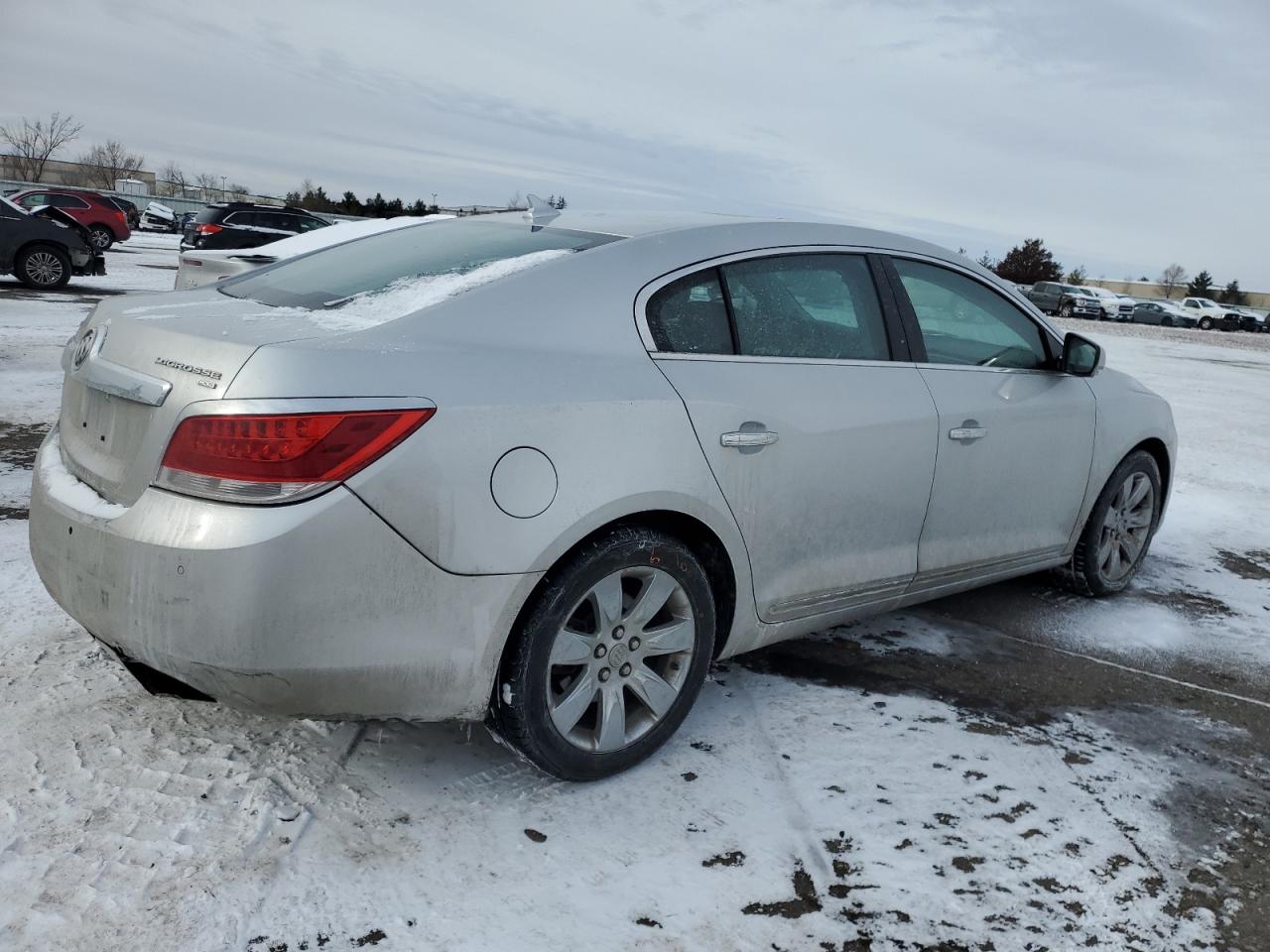 2011 Buick LaCrosse VIN 1G4GE5ED7BF386923 Copart auction photo, rear end / front end damage thumbnail 3