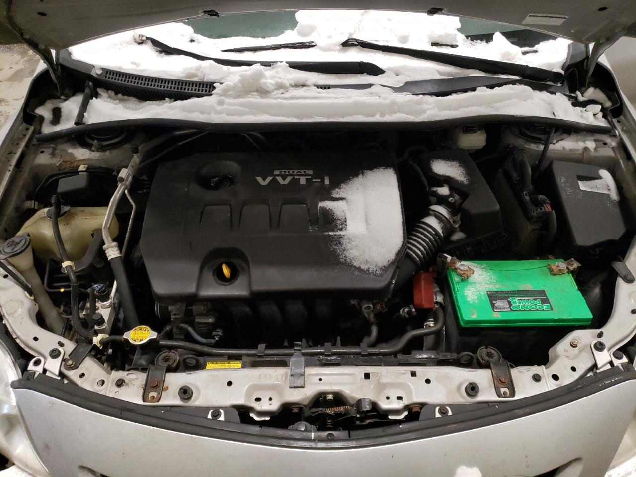 2010 Toyota Corolla VIN 1NXBU4EE8AZ243845 Copart auction photo, all over / mechanical damage thumbnail 11