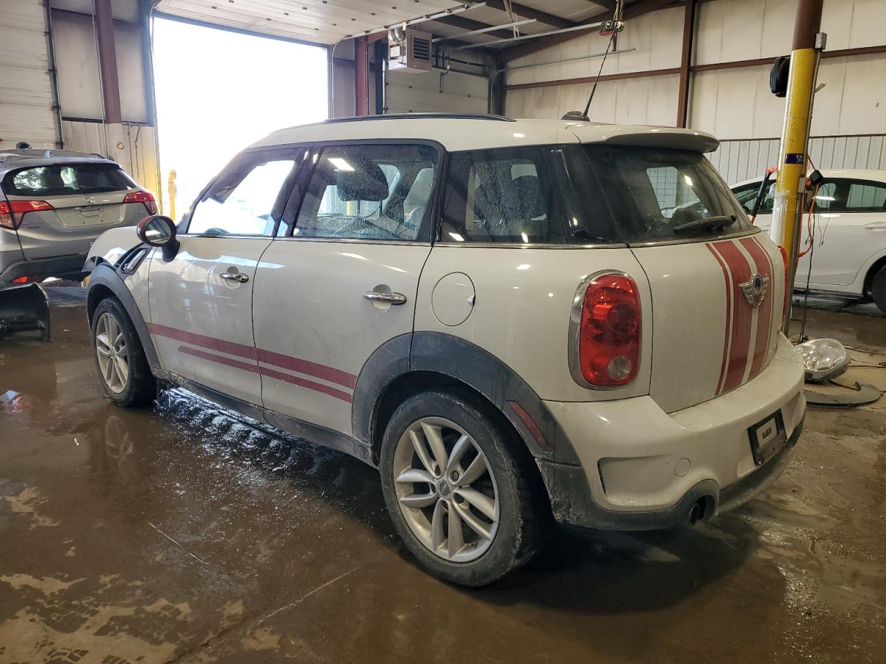 2012 MINI Cooper VIN WMWZC3C53CWL83874 Copart auction photo, front end damage thumbnail 2