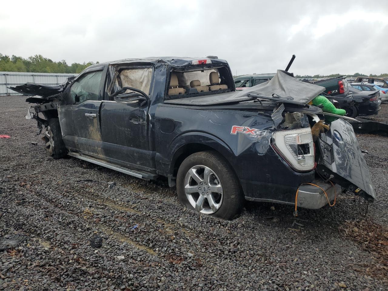 2021 Ford F-150 VIN 1FTFW1ED0MFB35377 Copart auction photo, all over / burn damage thumbnail 2